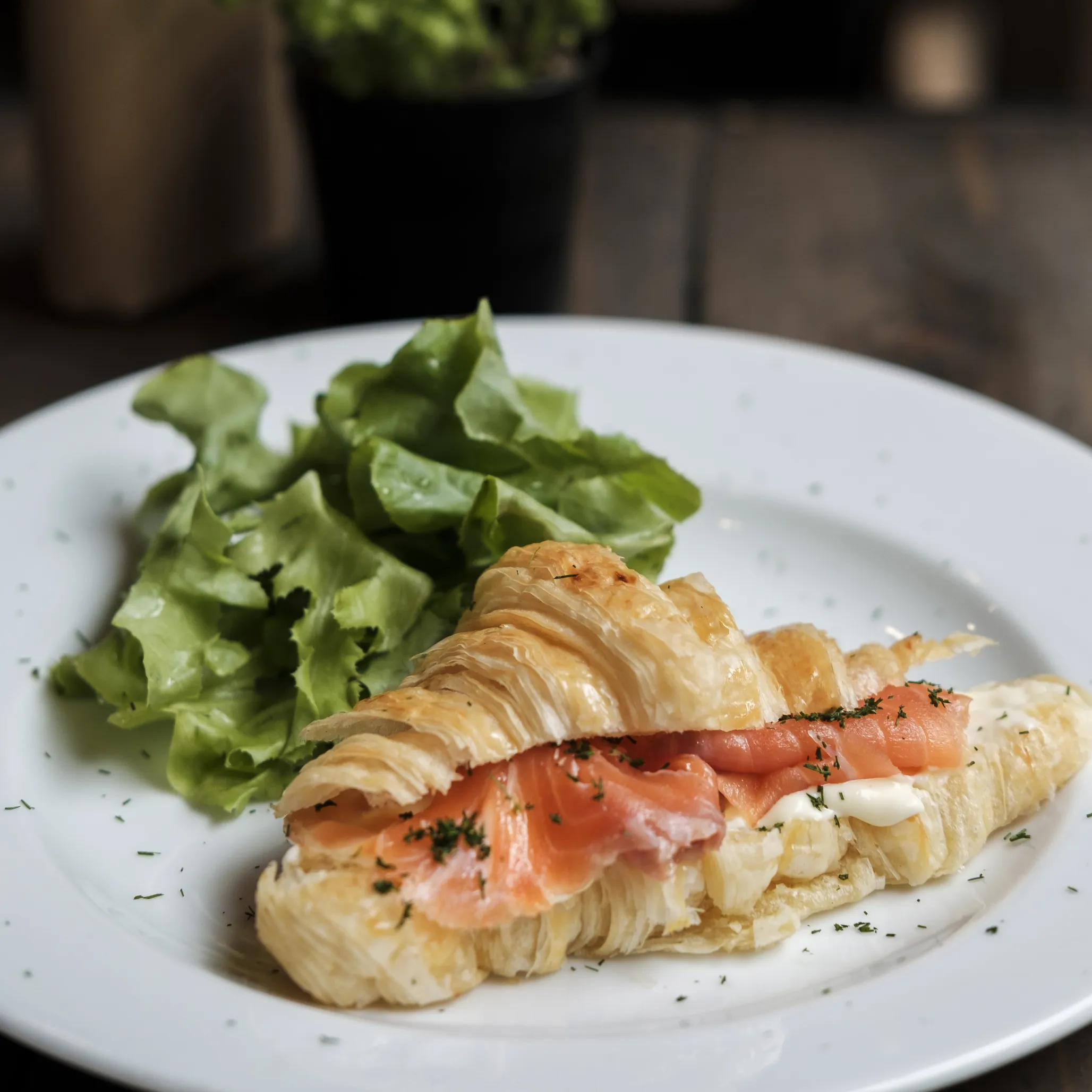 Croissant de Presunto e Queijo