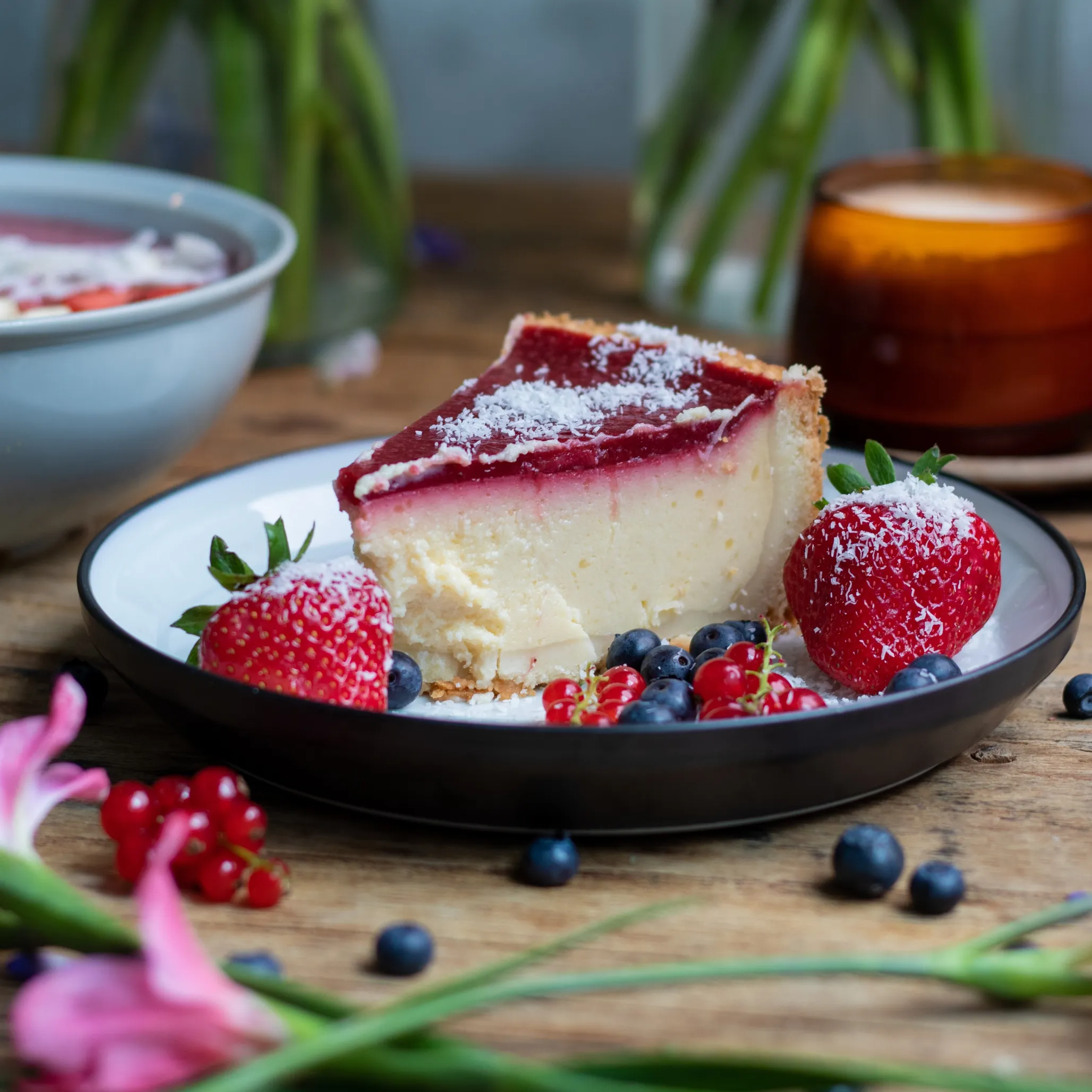 Cheesecake de Frutas Vermelhas