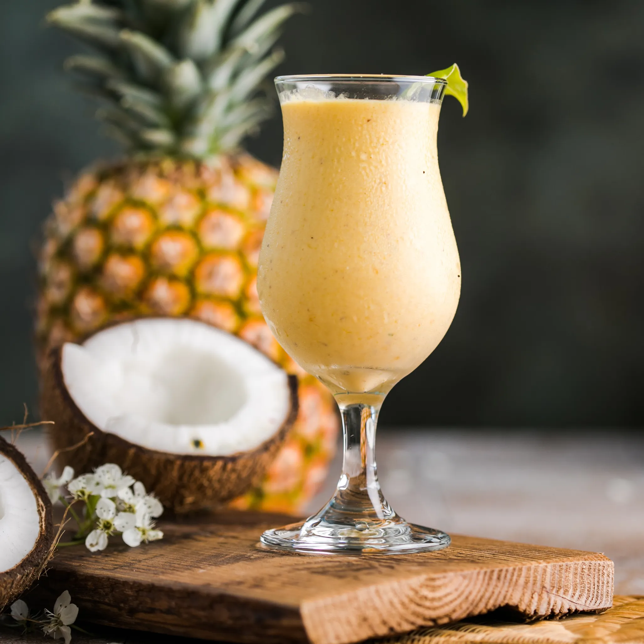 Suco de Abacaxi com Hortelã